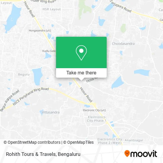 Rohith Tours & Travels map