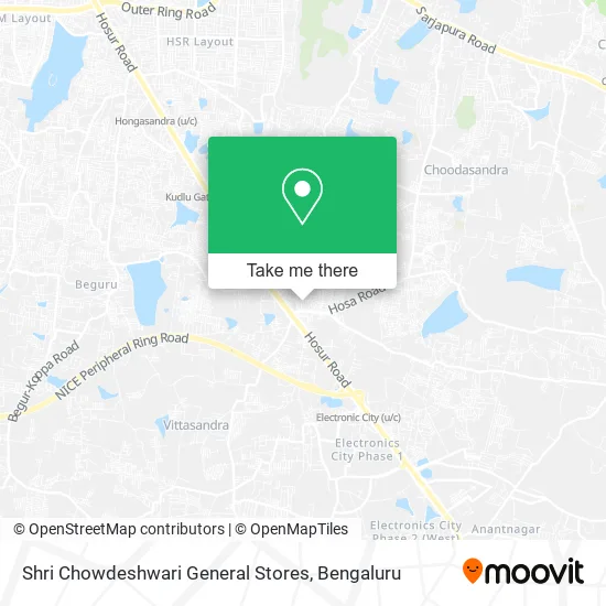 Shri Chowdeshwari General Stores map