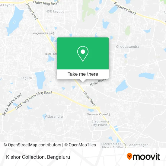 Kishor Collection map