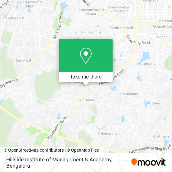 Hillside Institute of Management & Academy map