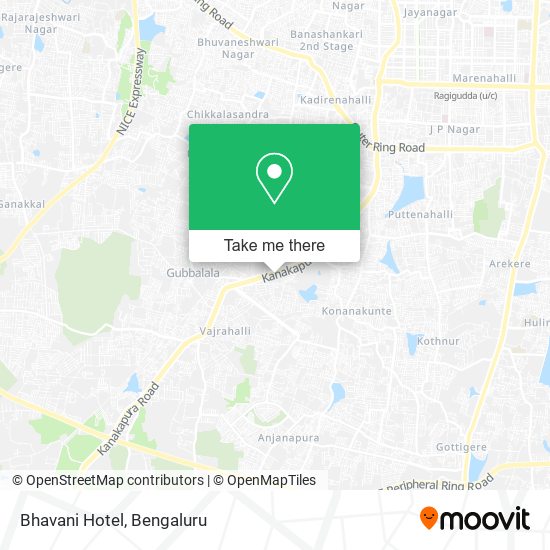 Bhavani Hotel map