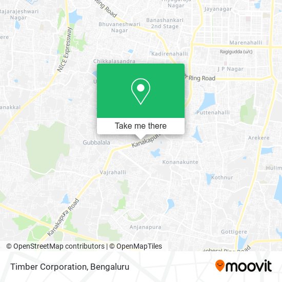 Timber Corporation map