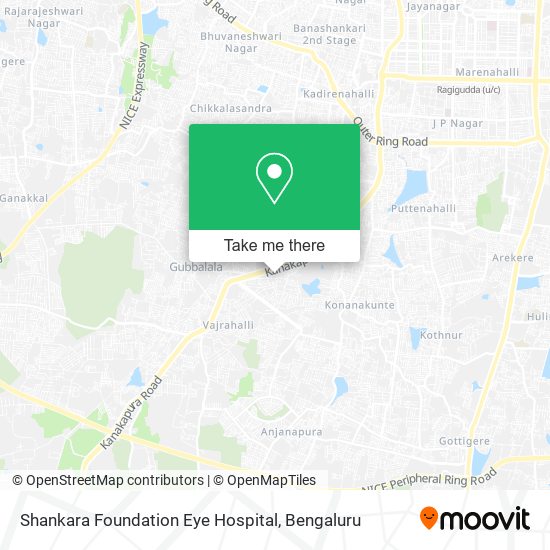 Shankara Foundation Eye Hospital map