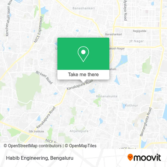 Habib Engineering map