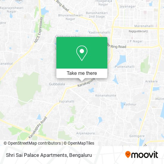 Shri Sai Palace Apartments map