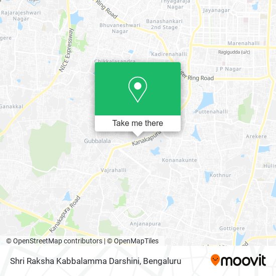 Shri Raksha Kabbalamma Darshini map
