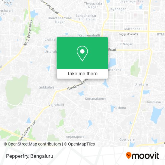 Pepperfry map