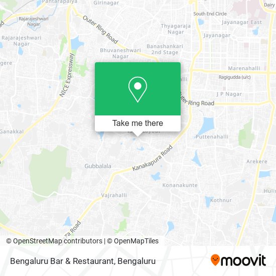 Bengaluru Bar & Restaurant map