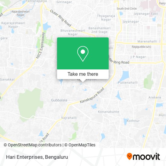 Hari Enterprises map