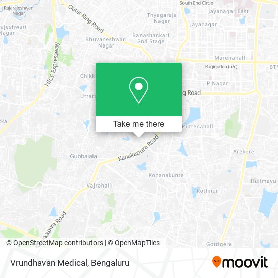 Vrundhavan Medical map