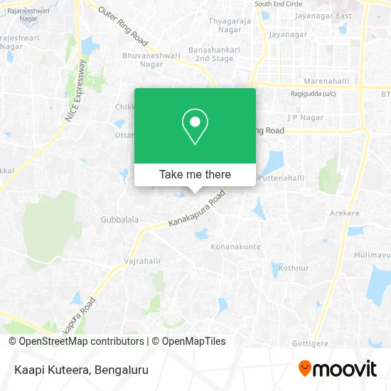Kaapi Kuteera map