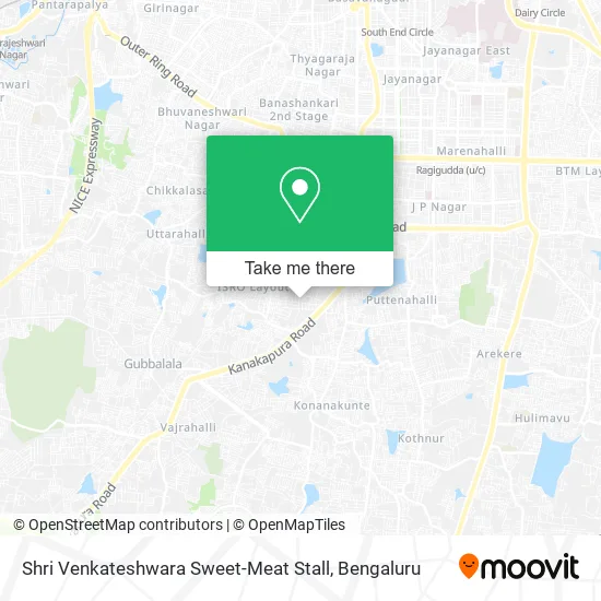 Shri Venkateshwara Sweet-Meat Stall map