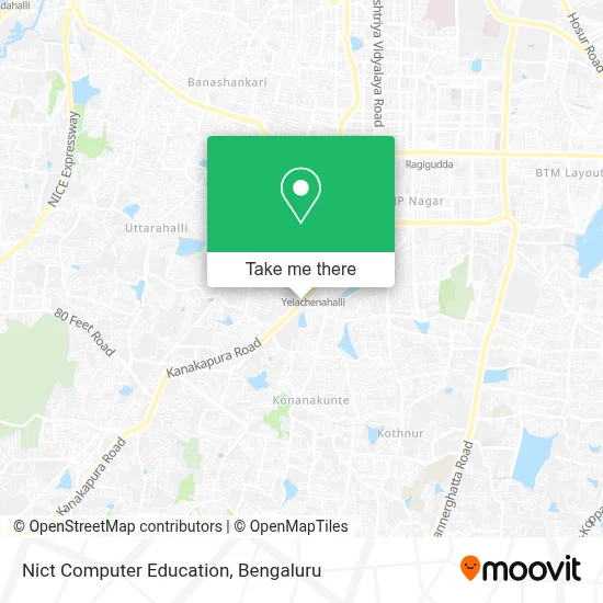 Nict Computer Education map