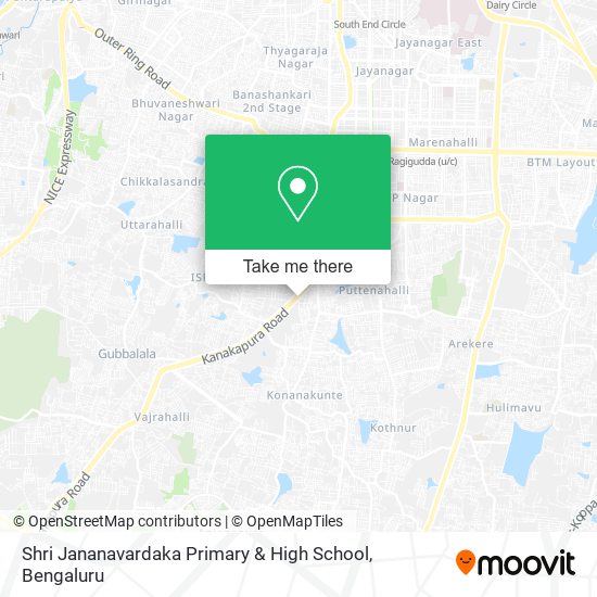 Shri Jananavardaka Primary & High School map