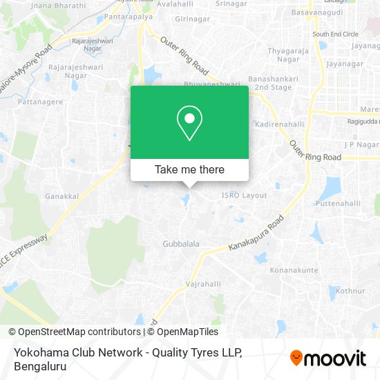 Yokohama Club Network - Quality Tyres LLP map