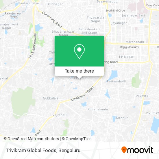 Trivikram Global Foods map
