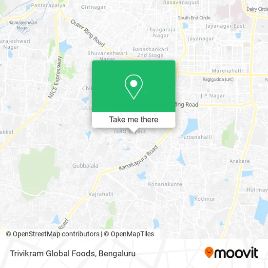 Trivikram Global Foods map