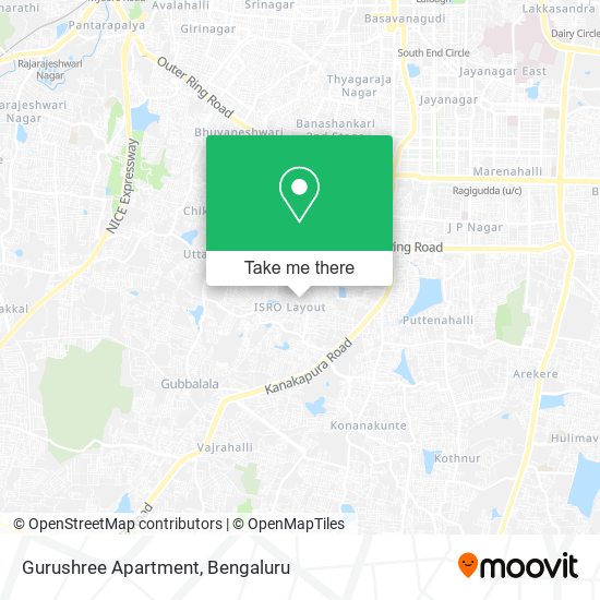 Gurushree Apartment map
