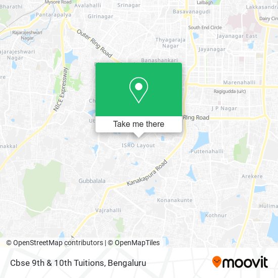 Cbse 9th & 10th Tuitions map