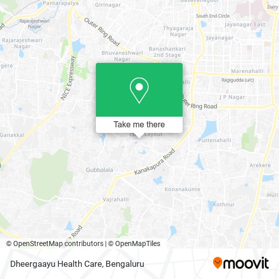 Dheergaayu Health Care map
