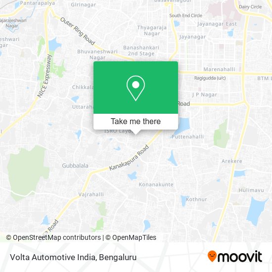 Volta Automotive India map