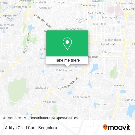 Aditya Child Care map