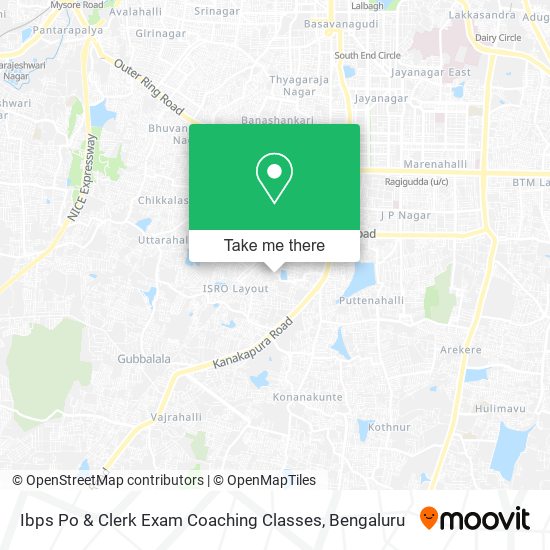 Ibps Po & Clerk Exam Coaching Classes map