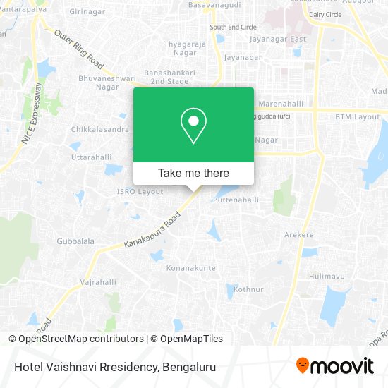 Hotel Vaishnavi Rresidency map