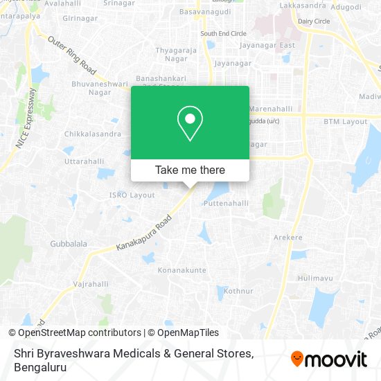 Shri Byraveshwara Medicals & General Stores map
