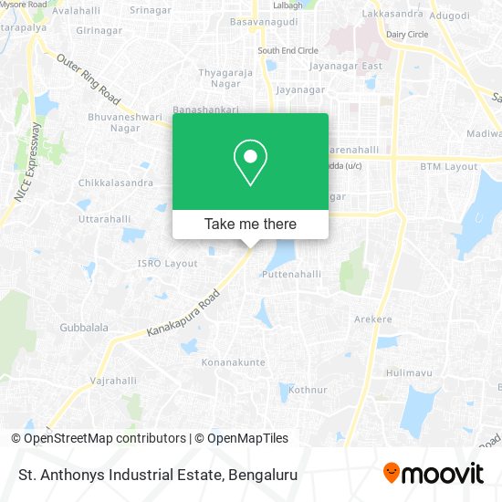 St. Anthonys Industrial Estate map