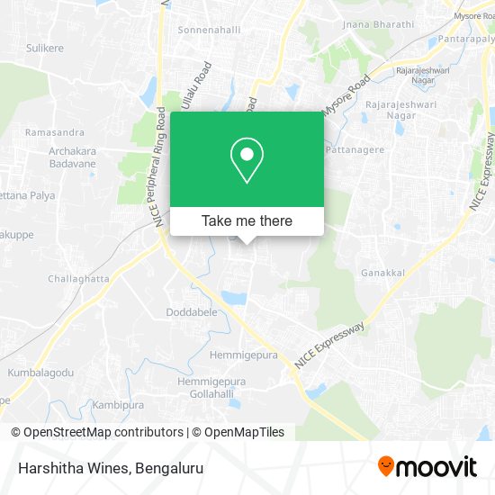 Harshitha Wines map