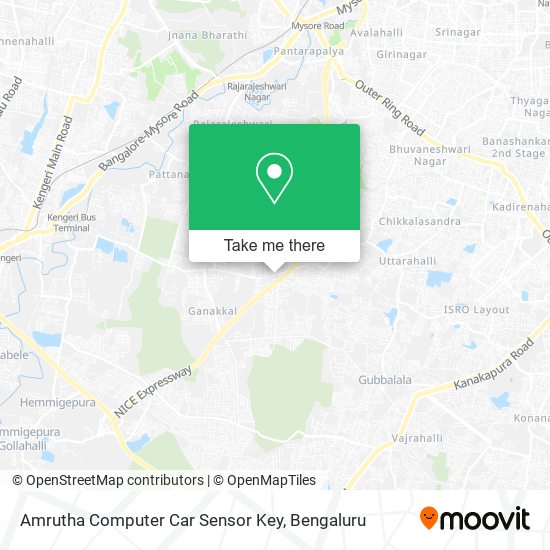 Amrutha Computer Car Sensor Key map