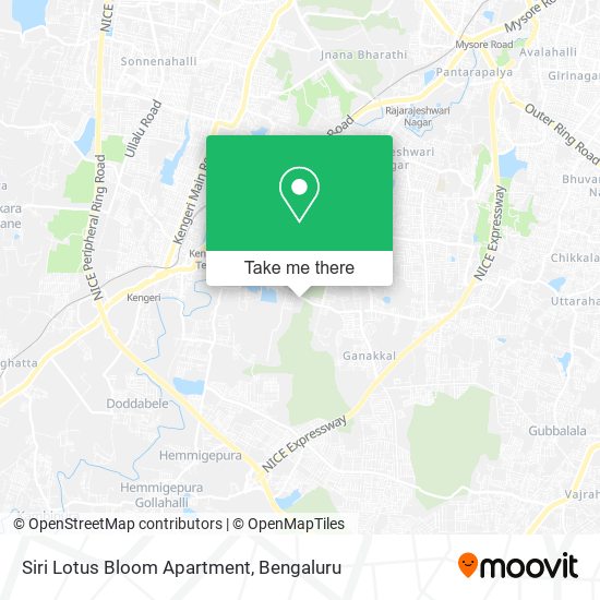 Siri Lotus Bloom Apartment map