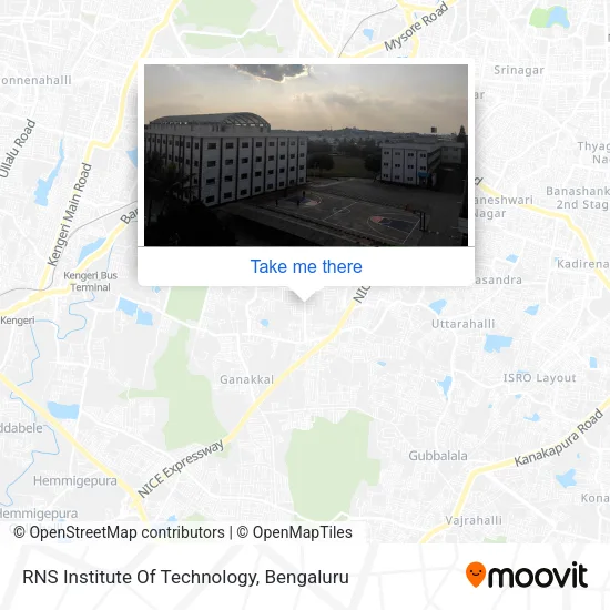 RNS Institute Of Technology map