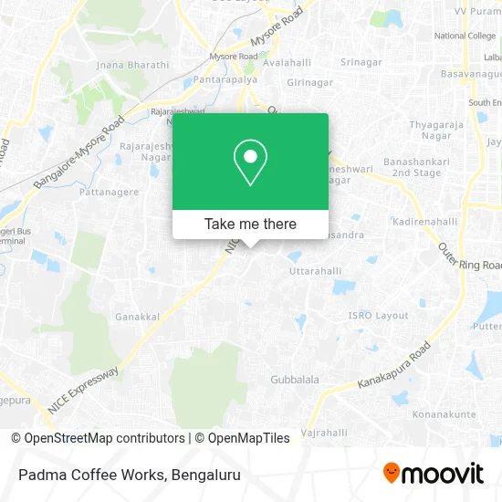 Padma Coffee Works map