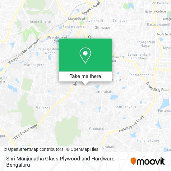 Shri Manjunatha Glass Plywood and Hardware map