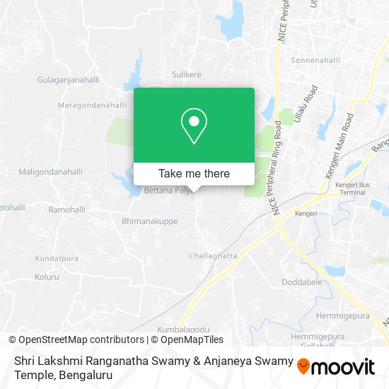 Shri Lakshmi Ranganatha Swamy & Anjaneya Swamy Temple map