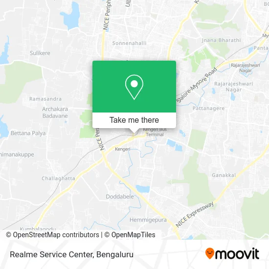 Realme Service Center map