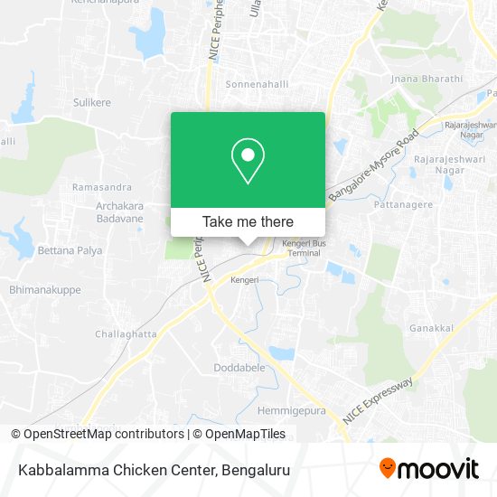 Kabbalamma Chicken Center map