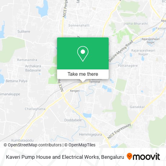 Kaveri Pump House and Electrical Works map