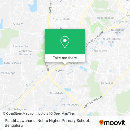 Pandit Jawaharlal Nehru Higher Primary School map