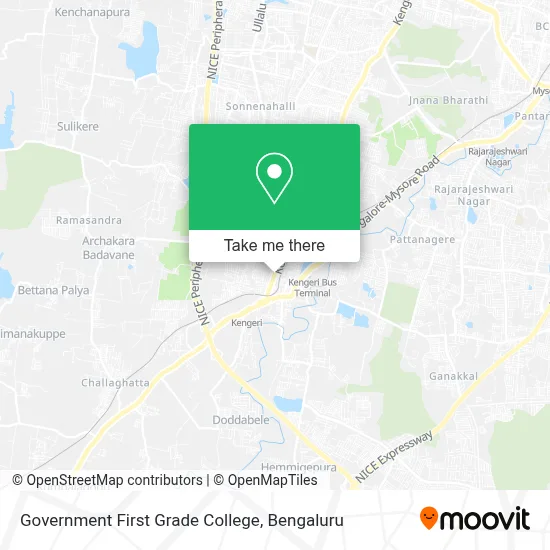 Government First Grade College map