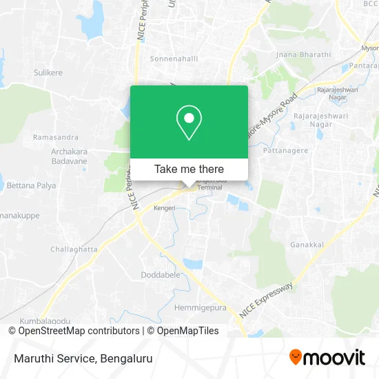Maruthi Service map