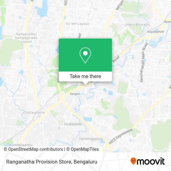 Ranganatha Provision Store map