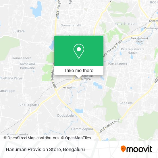 Hanuman Provision Store map