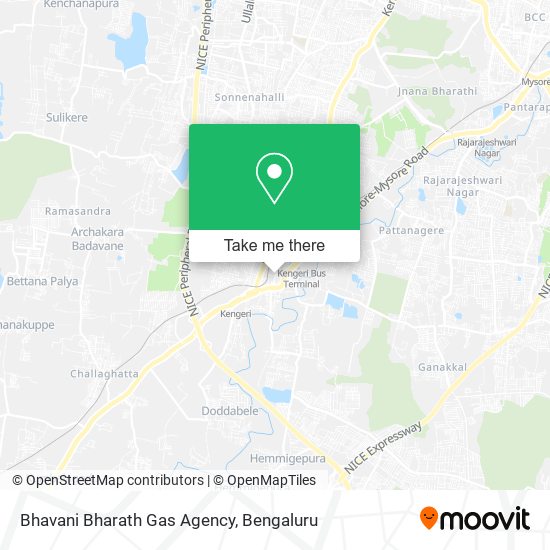 Bhavani Bharath Gas Agency map