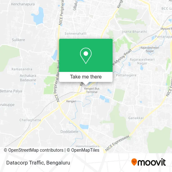 Datacorp Traffic map