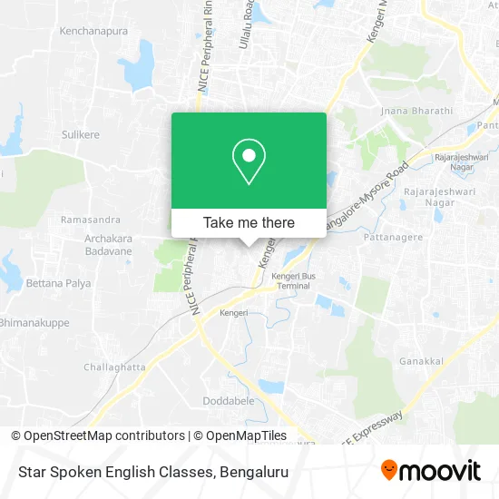 Star Spoken English Classes map