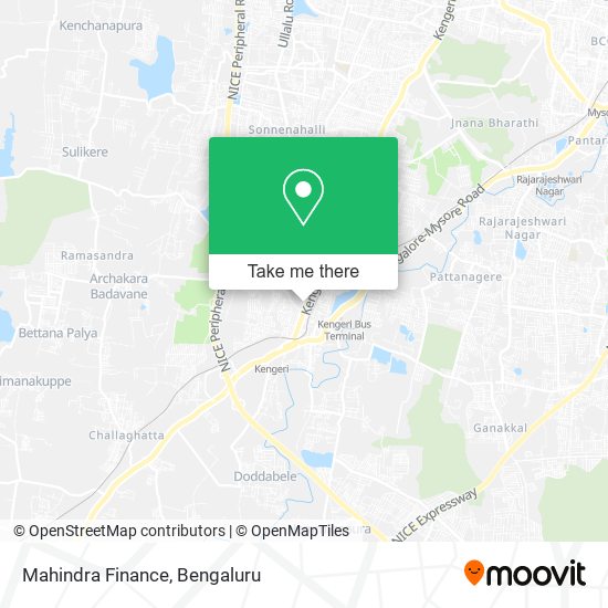 Mahindra Finance map