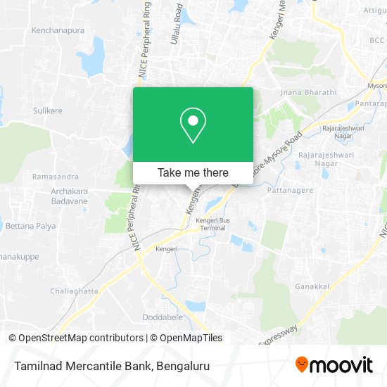 Tamilnad Mercantile Bank map